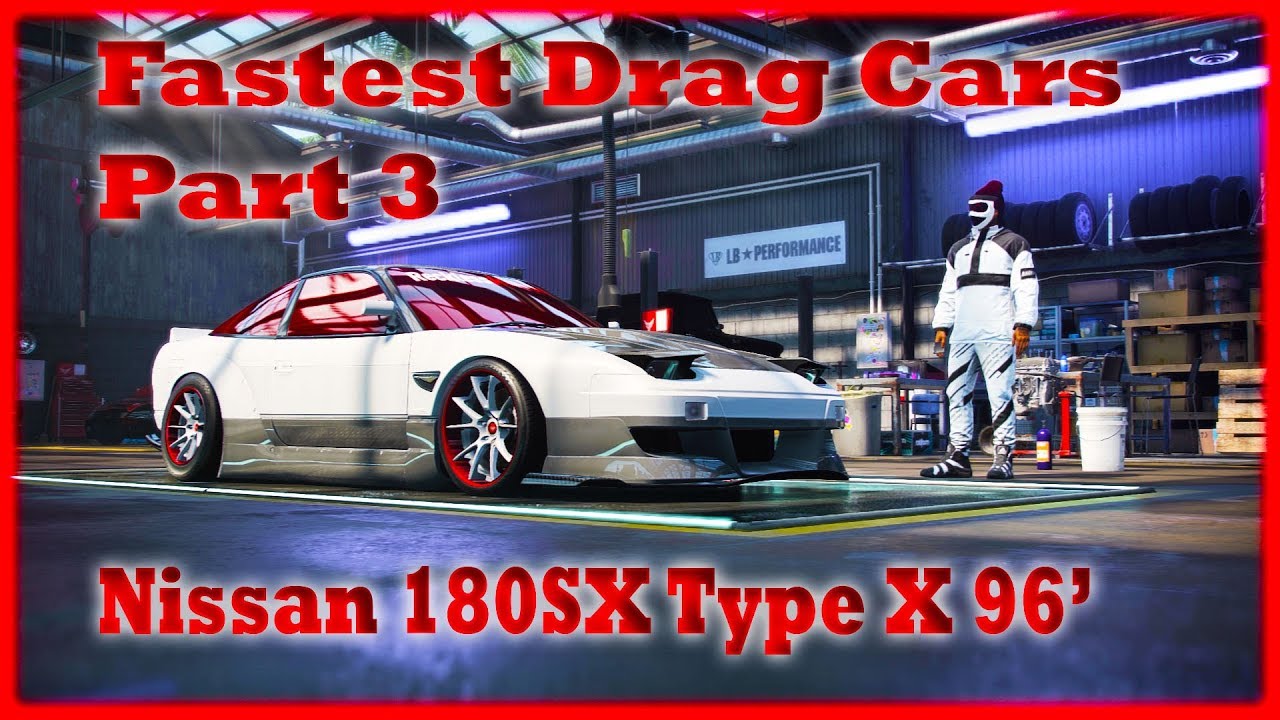 NFS Heat Fastest Drag Cars // Nissan 180// Sleeper Cars // Need for speed heat//fastest cars//part 3