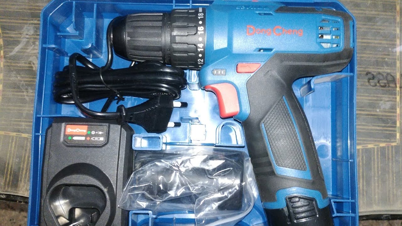 مراجعة دريل دونج شينج 10.8v الاصغر و الأقوى/dongcheng dcjz1202e 10.8v review & testing