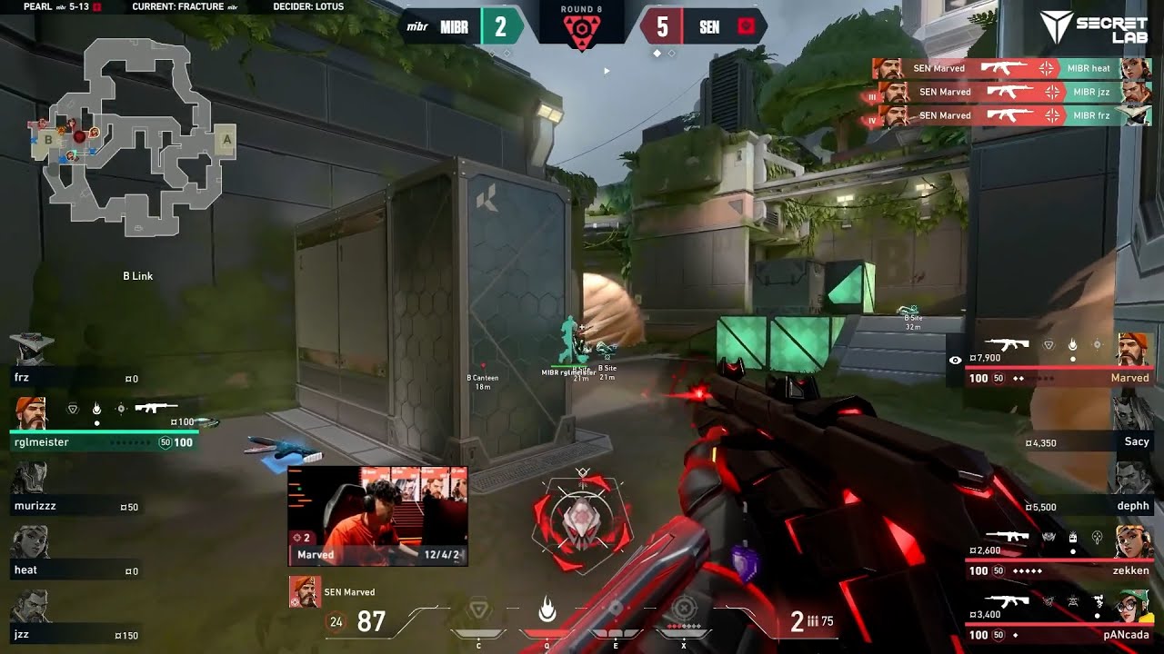 SEN Marved Crazy 4k vs MiBR | VCT Americas