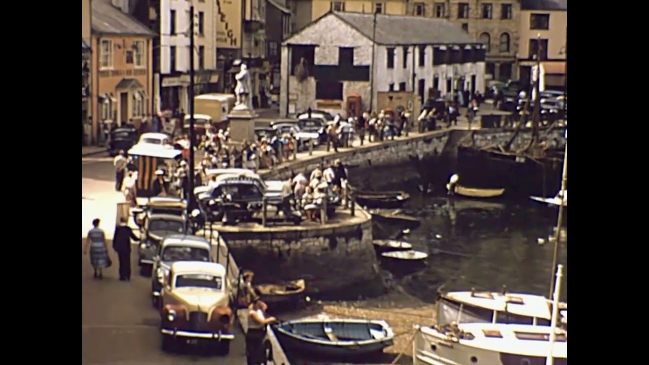 BRIXHAM. Filmed in the 1950s on 16mm, Kodachrome and reprocessed digitally.