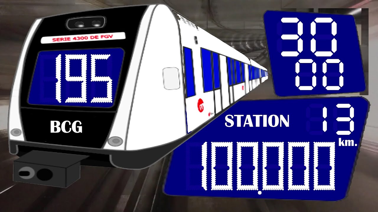 BCG 30 Minutes Countdown (Metro System Simulator 100 km. 13 Stations) Remix Panel de Pon Sherbet