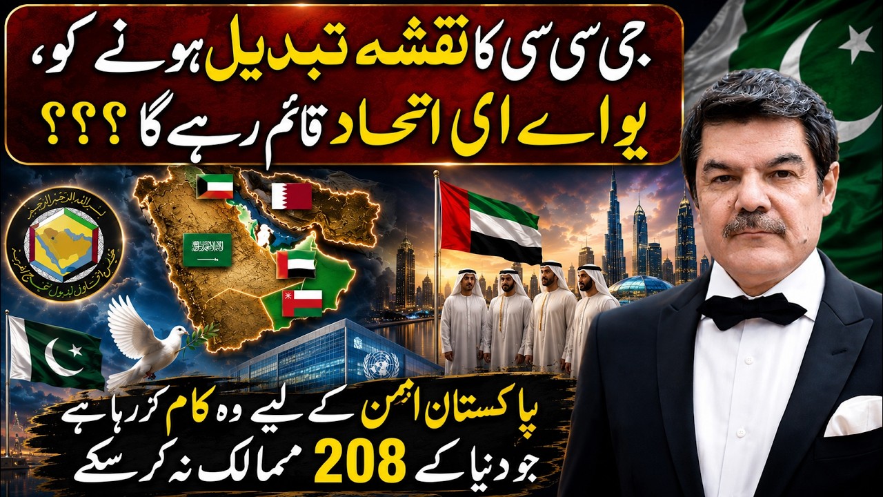 As GCC map changes. Pakistan is doing what 208 countries of the world could not do for peace
