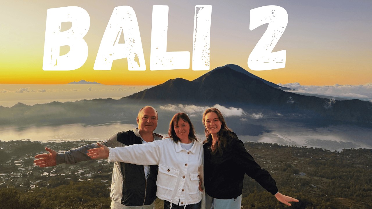 BALI VLOG 2 / покорили вулкан / йога на Бали / будни на острове