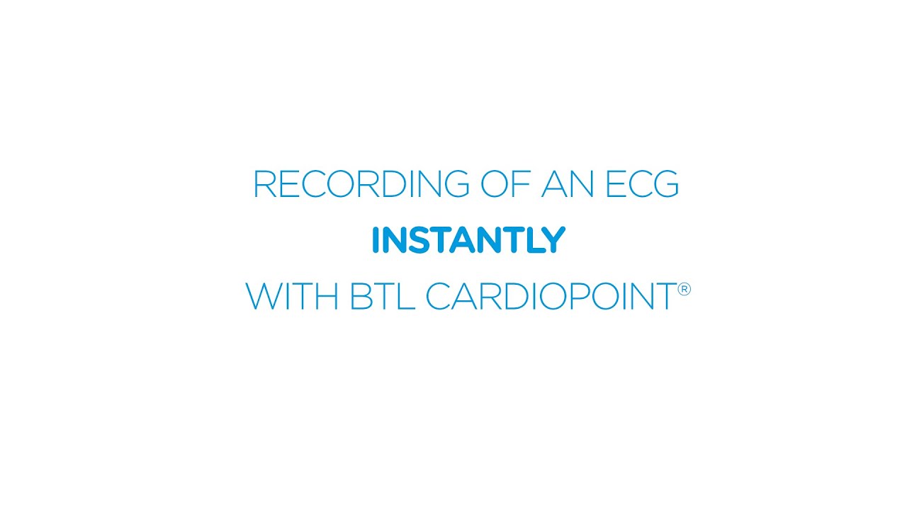 Запишите ЭКГ покоя быстро и эффективно с помощью BTL CardioPoint&reg;