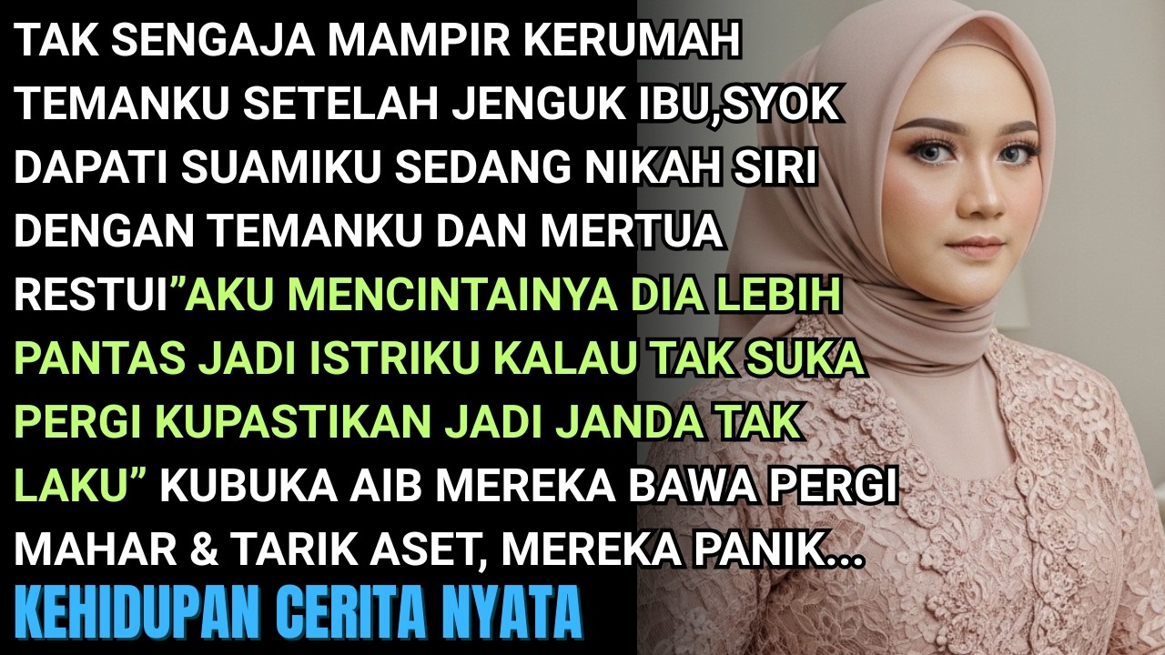TAK SENGAJA MAMPIR KERUMAH TEMAN KUPERGOKI SUAMI PAMIT DINAS SEDANG NIKAH SIRI DG TEMANKU-KUHANCURKN