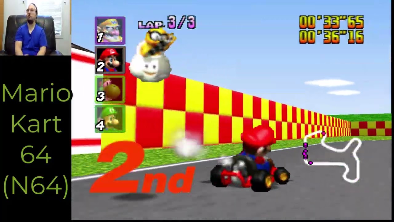 Mario Kart 64 (N64) Part 4