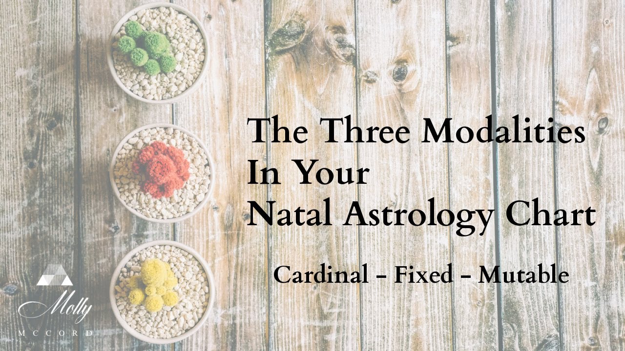 The Three Modalities In Your Natal Astrology Chart ~ Podcast