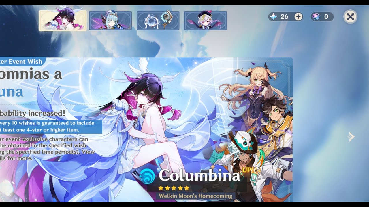 Genshin Impact 6.3 doing dailies day 7