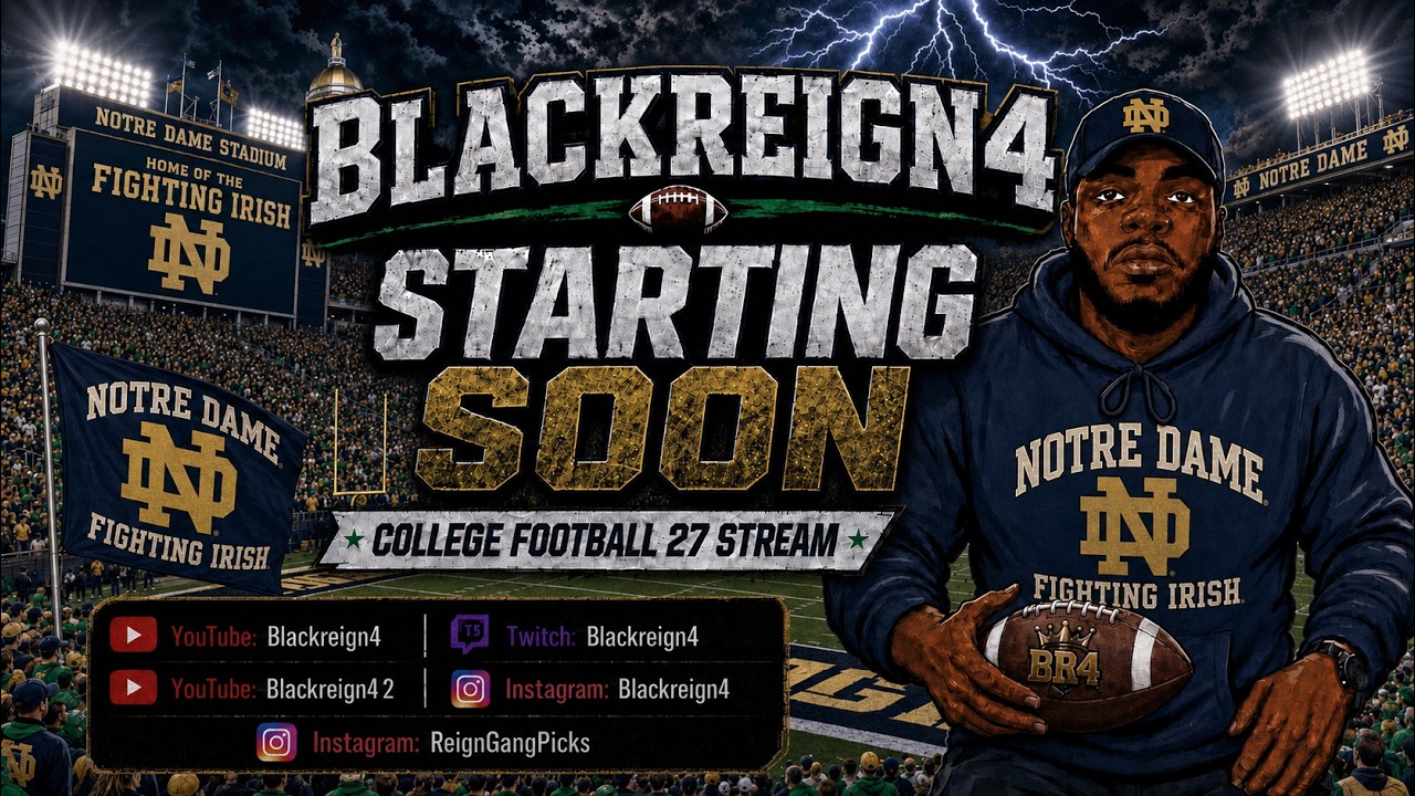 #8 Ranked CFB27 Player In The World! Record: 382-19 ( 95 Win Percentage ) (Notre Dame Day)