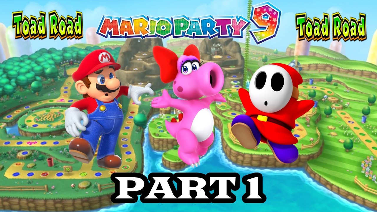 Mario Party 9 Toad Road Part 1/2