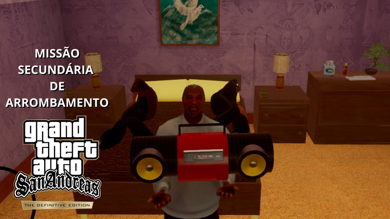 GTA SAN ANDREAS MISSÃO SECUNDÁRIA DE ARROMBAMENTO   DETONADO 100%