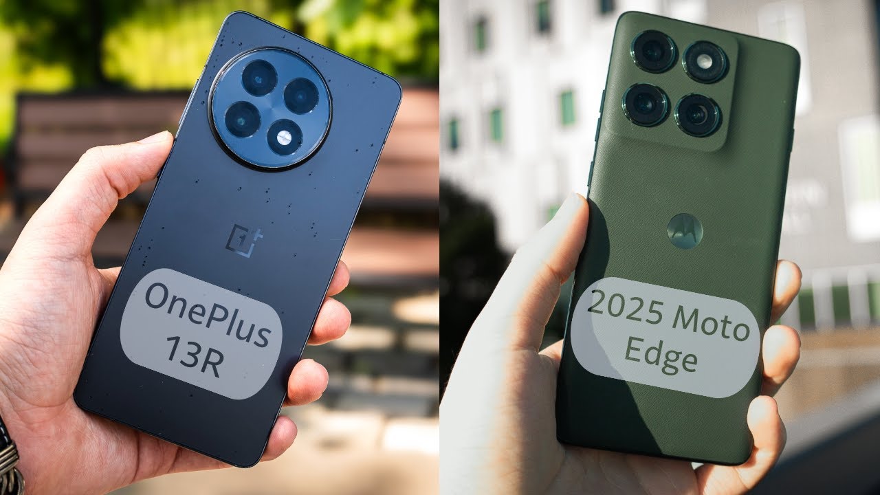2025 Moto Edge VS OnePlus 13R: The Best Midrange is...!!!