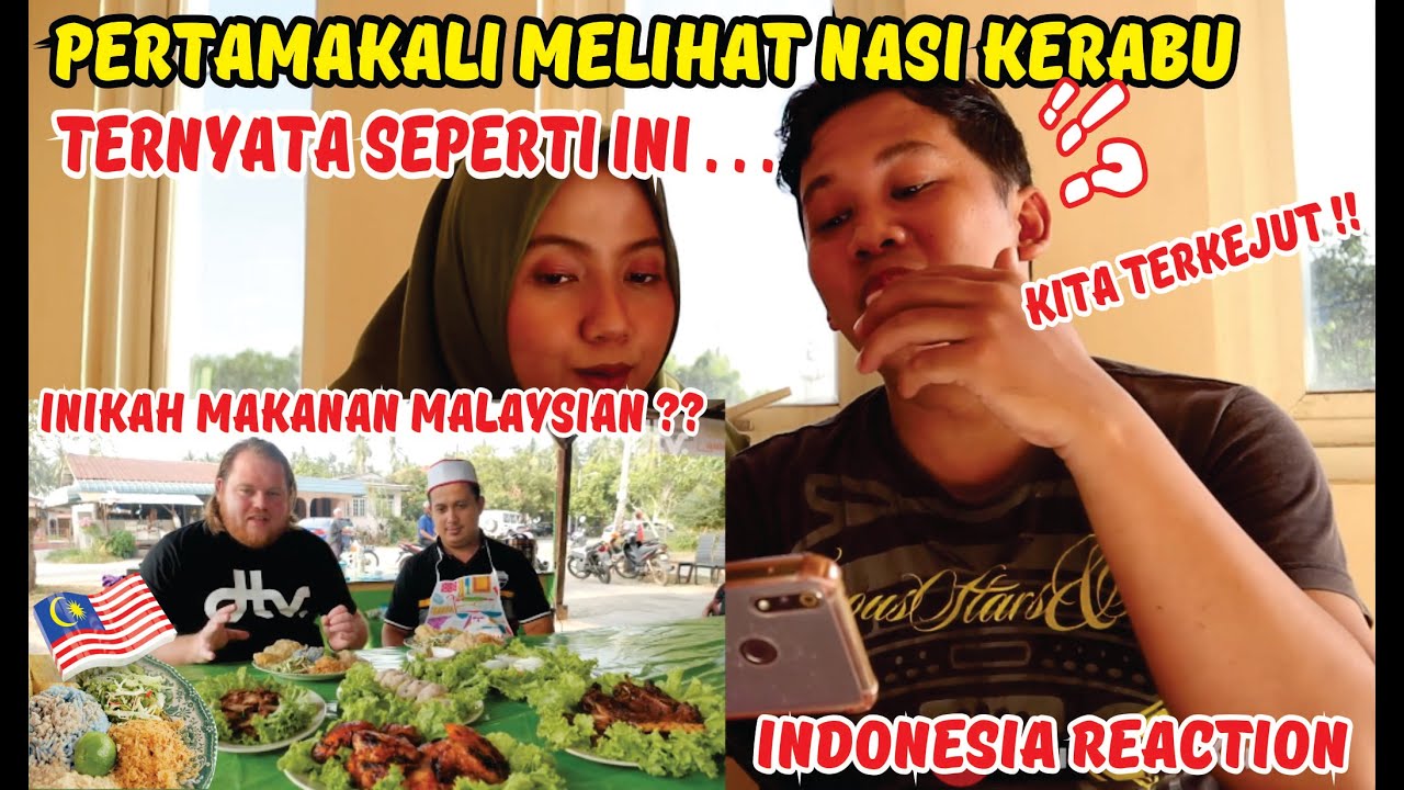 INIKAH MAKANAN MALAYSIA TERENAK?? REAKSI ORANG INDONESIA MELIHAT MAKANAN DI MALAYSIA