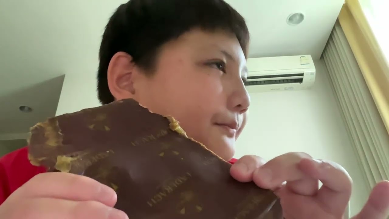 Trying 2 different chocolates # 品鉴2种不一样的巧克力，新开的店#laderachswitizeland