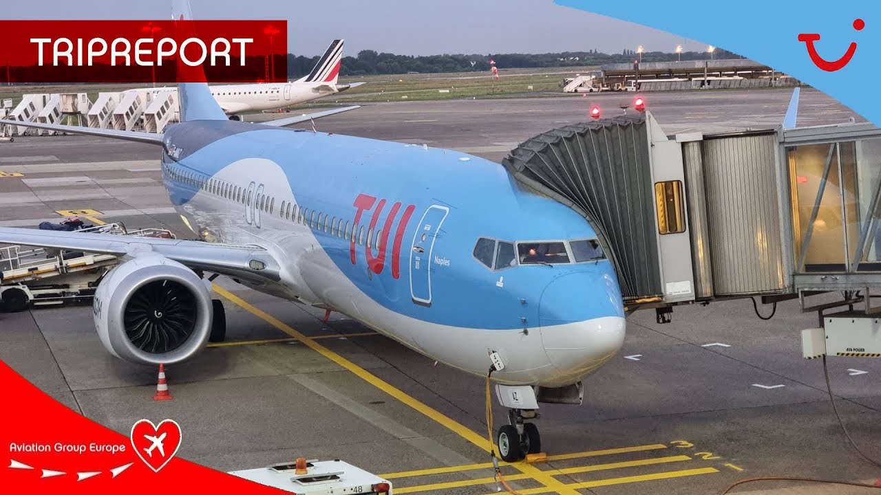TRIPREPORT 4K | TUIfly Boeing 737MAX8 D-AMAZ | Hannover - Palma de Mallorca | 19.07.2024