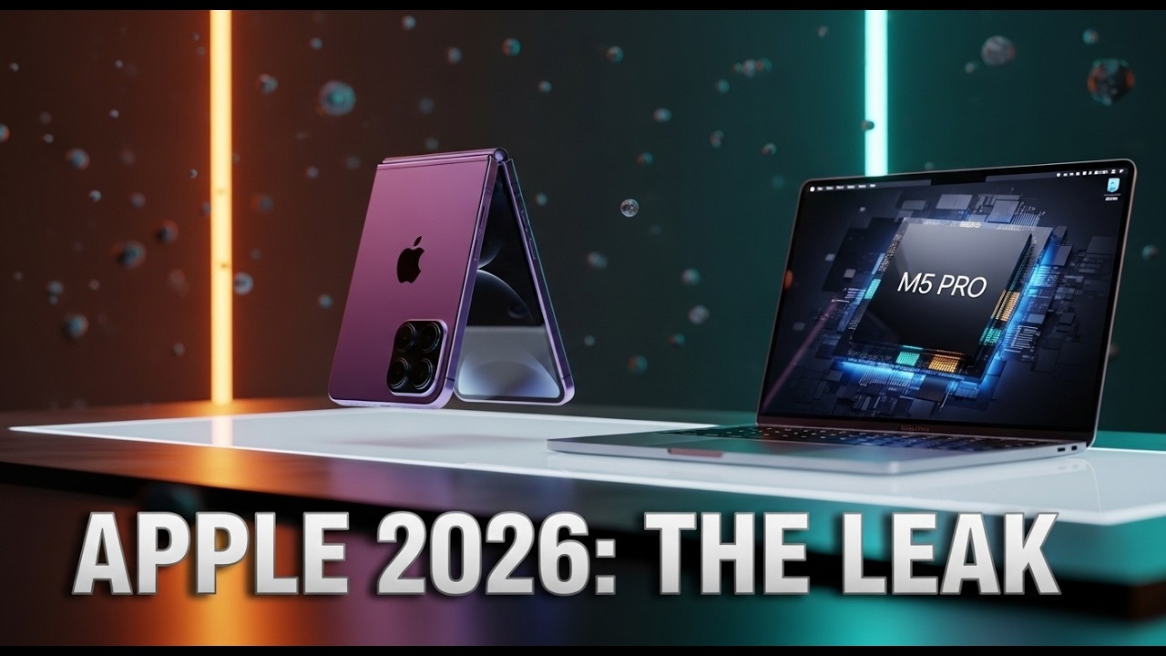 Apple's 2026 Launch is INSANE! 7 New Products LEAKED (M5 MacBook & iPhone Flip)