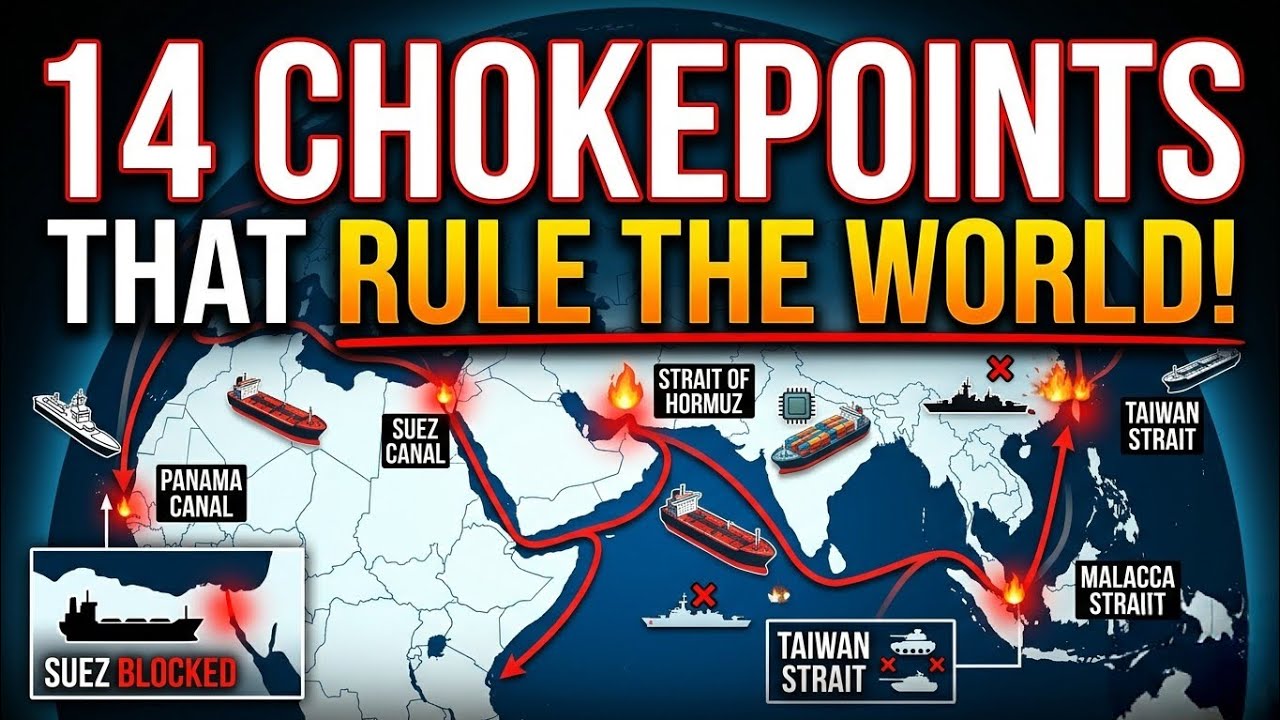 14 морских узких мест, контролирующих мировую торговлю и войны | Ормузский пролив, Суэцкий канал ...