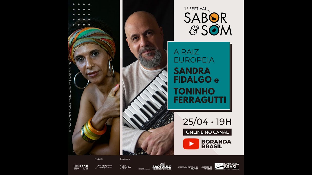 1&ordm; Festival Sabor & Som - SANDRA FIDALGO e TONINHO FERRAGUTTI