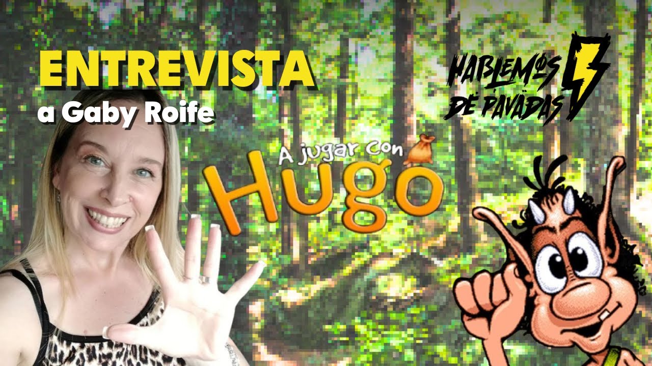 ENTREVISTA A GABY ROIFE DE A JUGAR CON HUGO - FERIA CIRUJA #magickids #retro #argentin #gabyroife