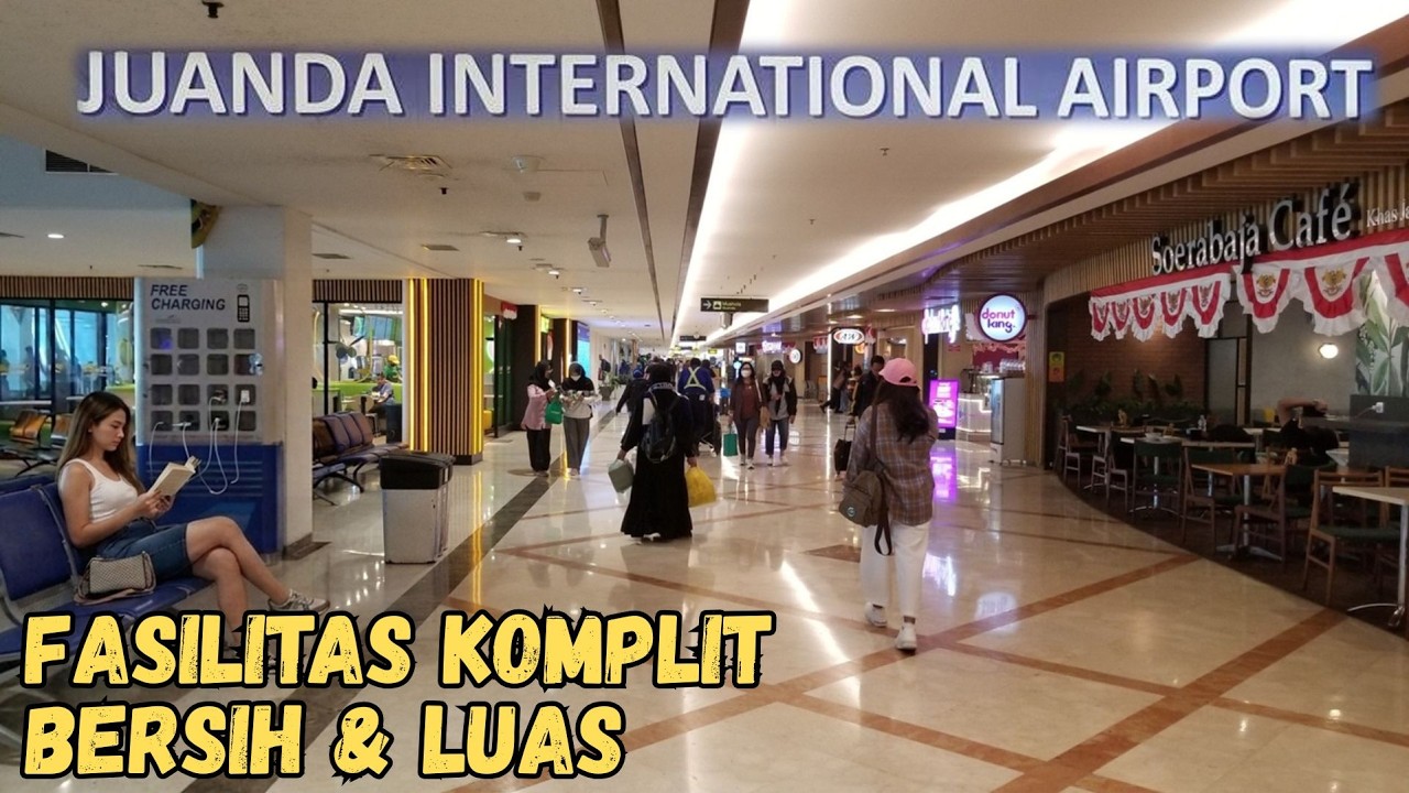 Explore Juanda International Airport | Walking Tour