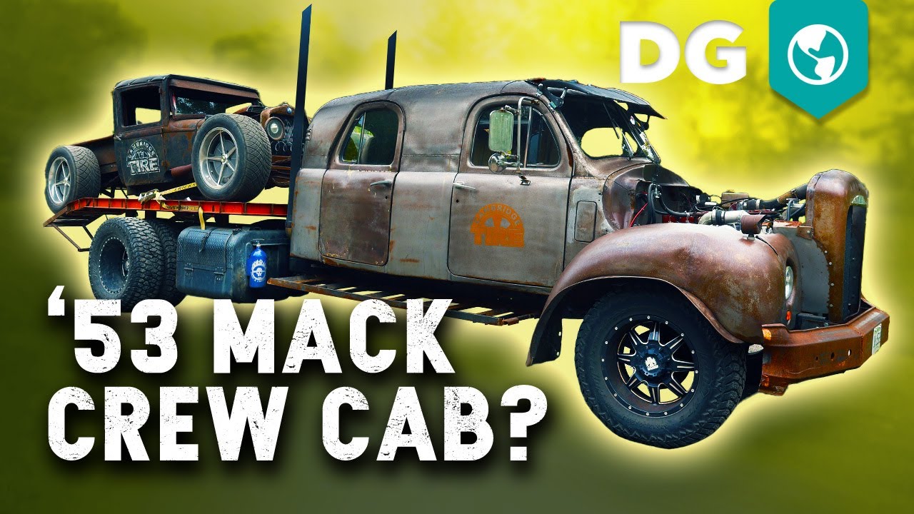 Этот Mack Crew Cab Dually 1953 года — воплощение мечты