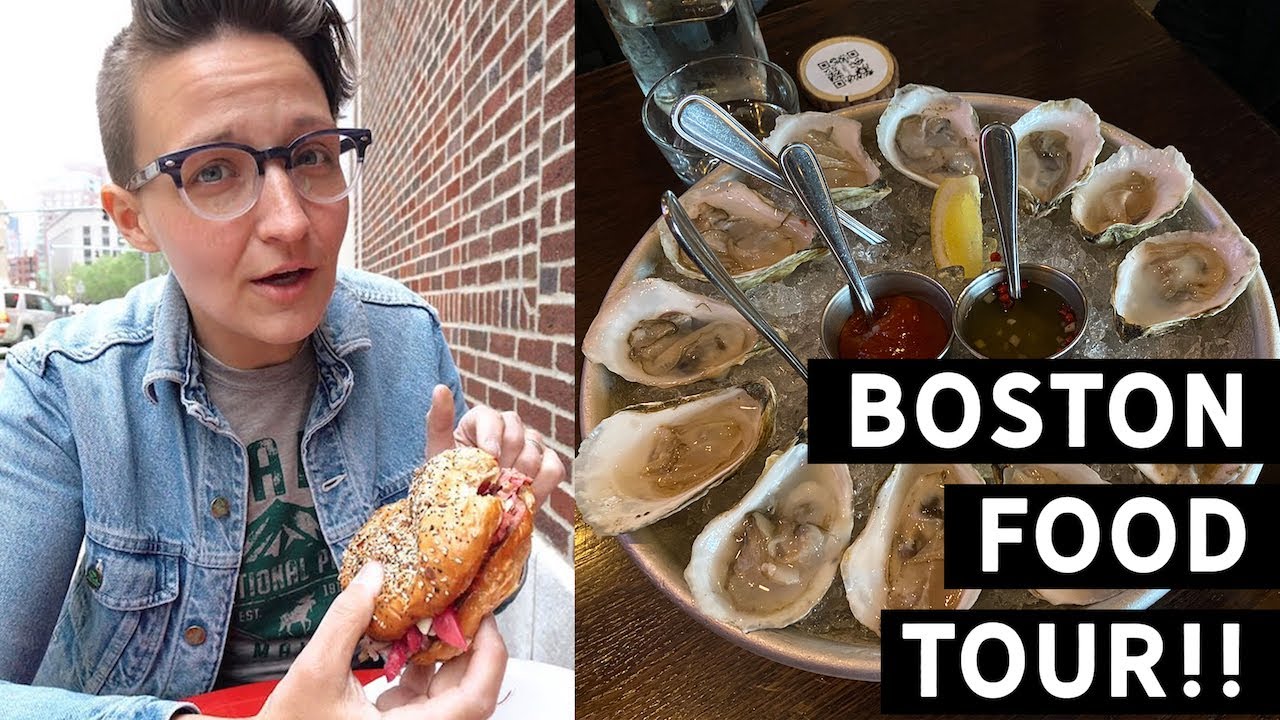 24 Hour Food Tour of Boston, Massachusetts! (Quincy Market & more!)