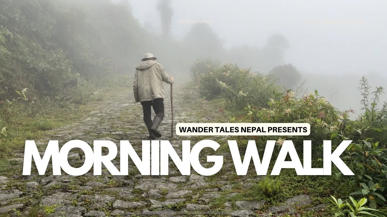 Peaceful Morning Walk in Chhimi Village, Helambu, Nepal 🇳🇵 | 4K Nature Ambience