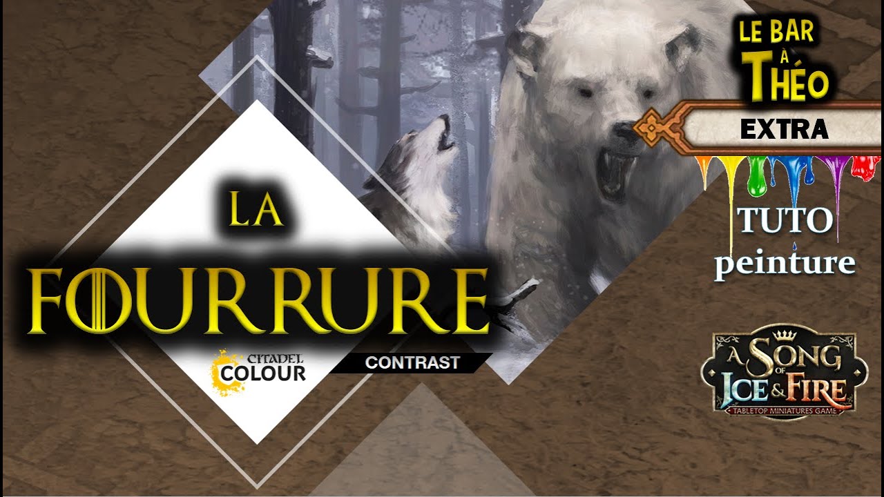 Peindre les fourrures en Contrast : facile et rapide