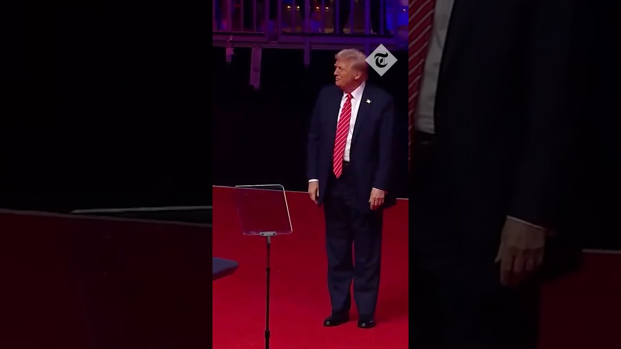Trump dances to 'YMCA' with Village People at pre-inaugural rally