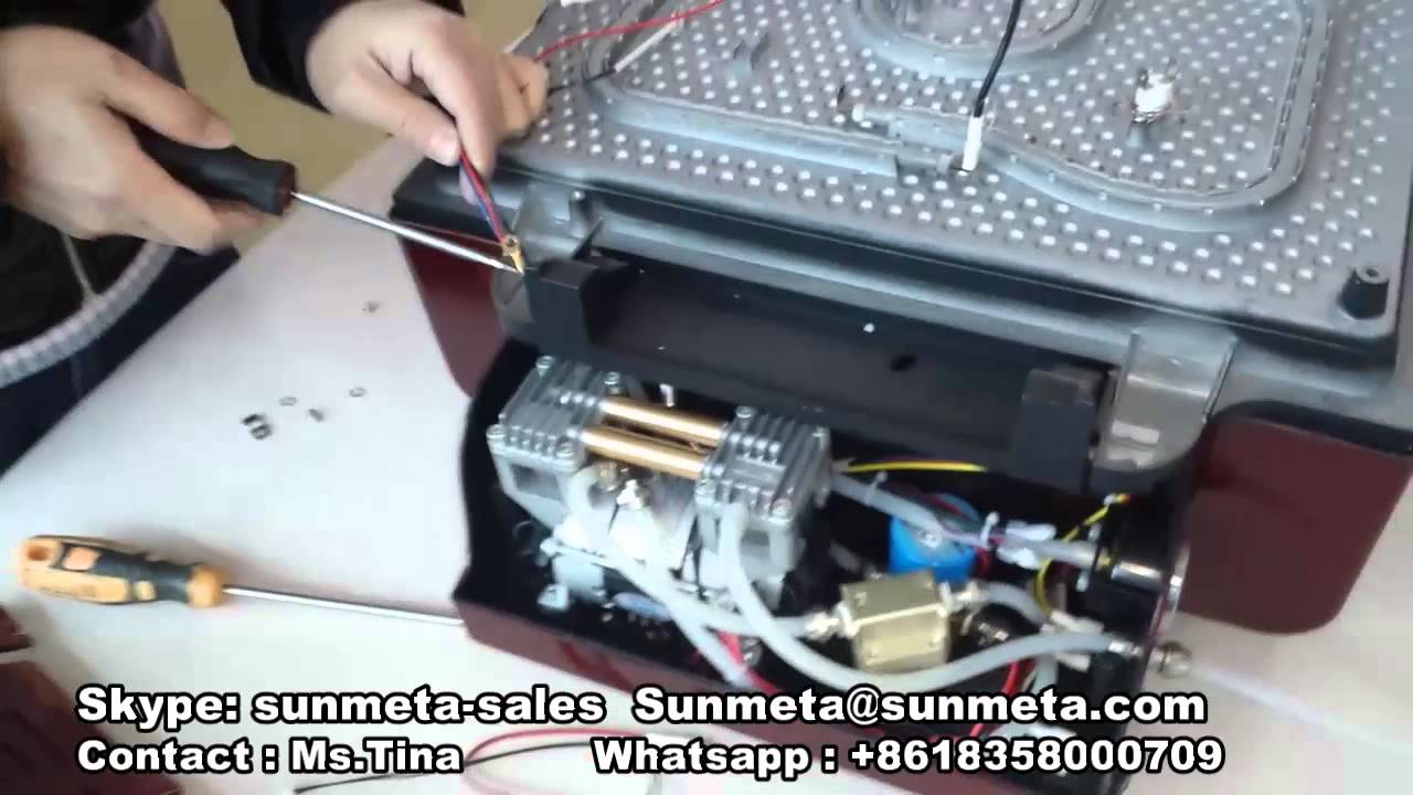3D Sublimation Heat Press Machine Disassemble Video -1