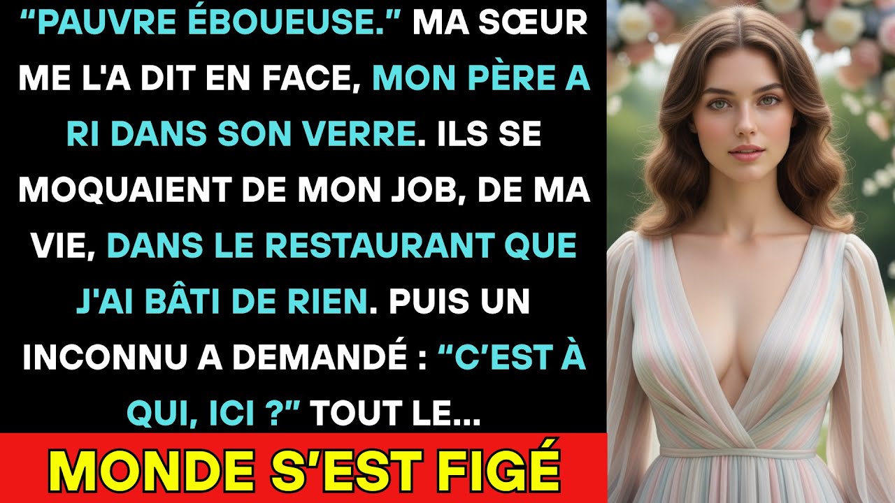 Au Dîner, Ma Sœur M'a Traitée De 