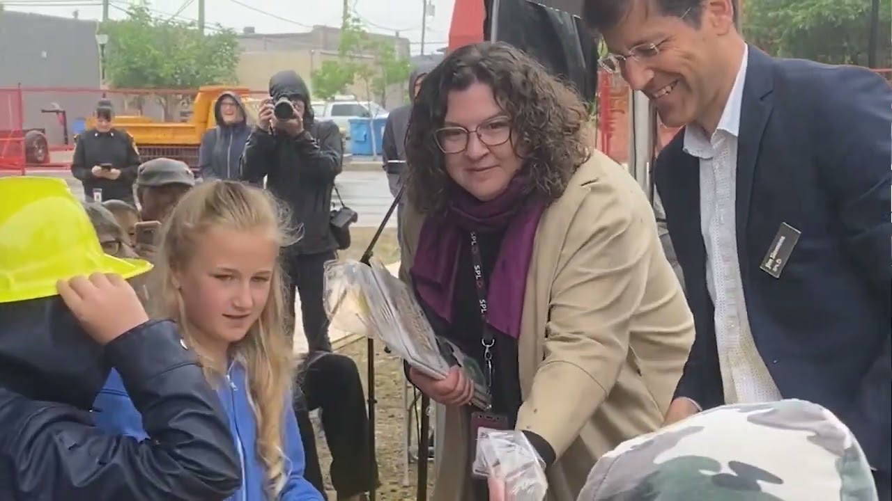 New Central Library Groundbreaking Ceremony