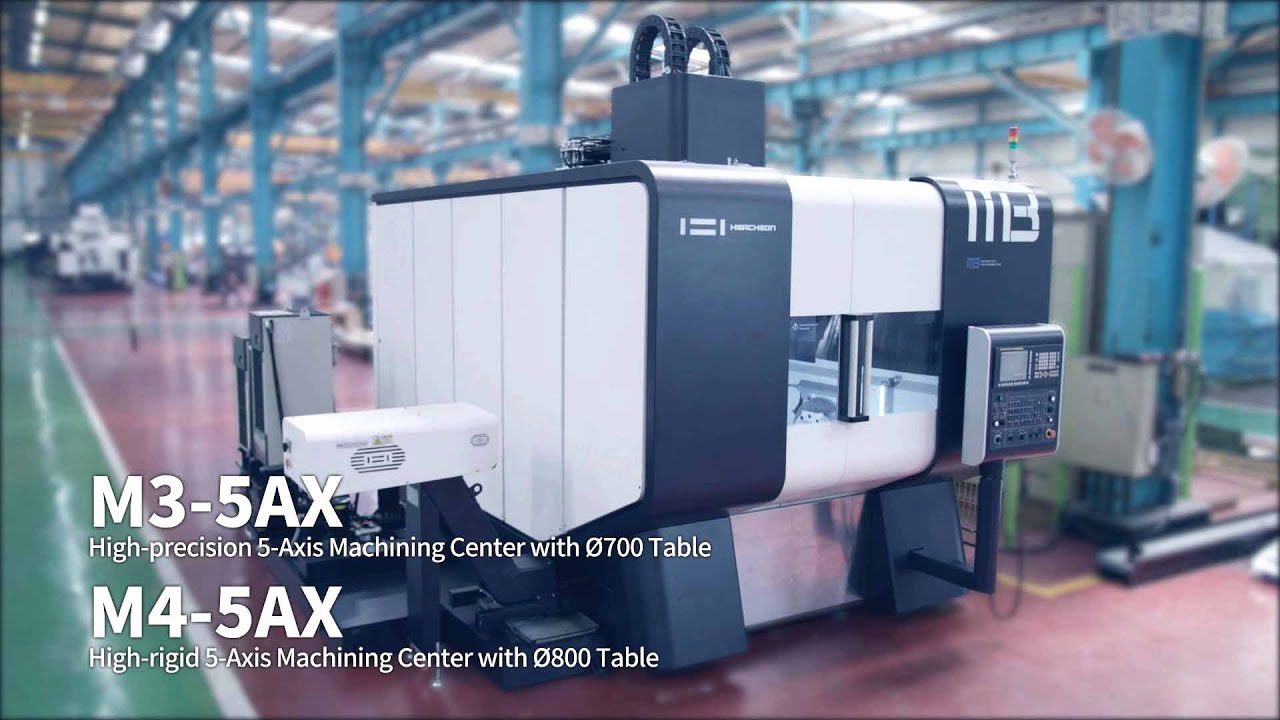 M3/M4-5AX | 5 Axis CNC Milling Machine | Machining Center | HWACHEON | KOREA | CNC밀링 | 5축 머시닝센터 | 화천