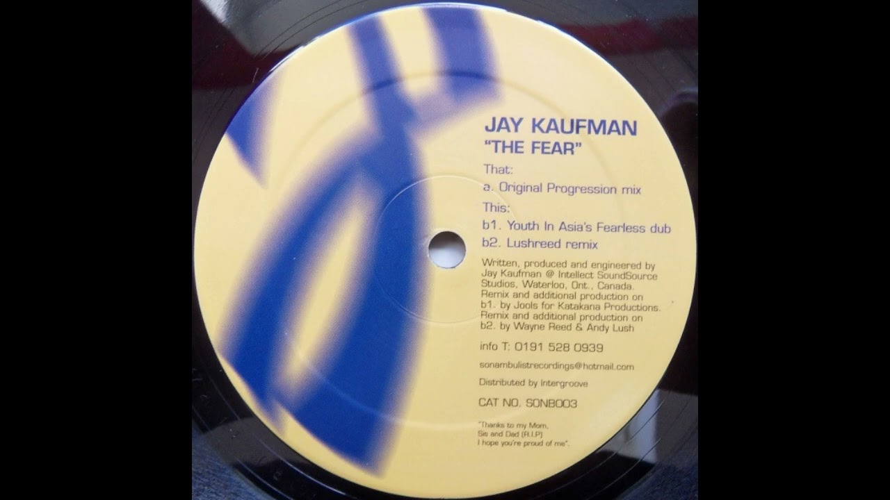 Jay Kaufman - The Fear (Lushreed Remix) [SONB 003]