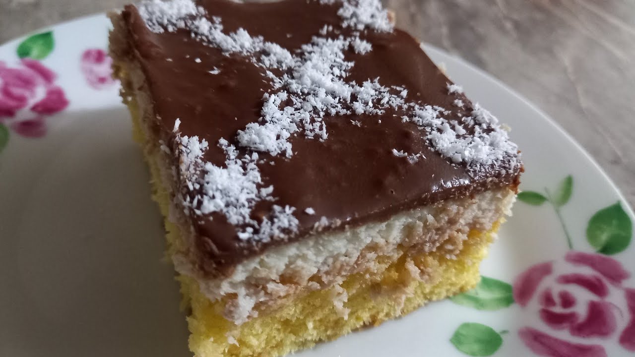 Brzi kolač od kokosa jednostavan recept za pripremu