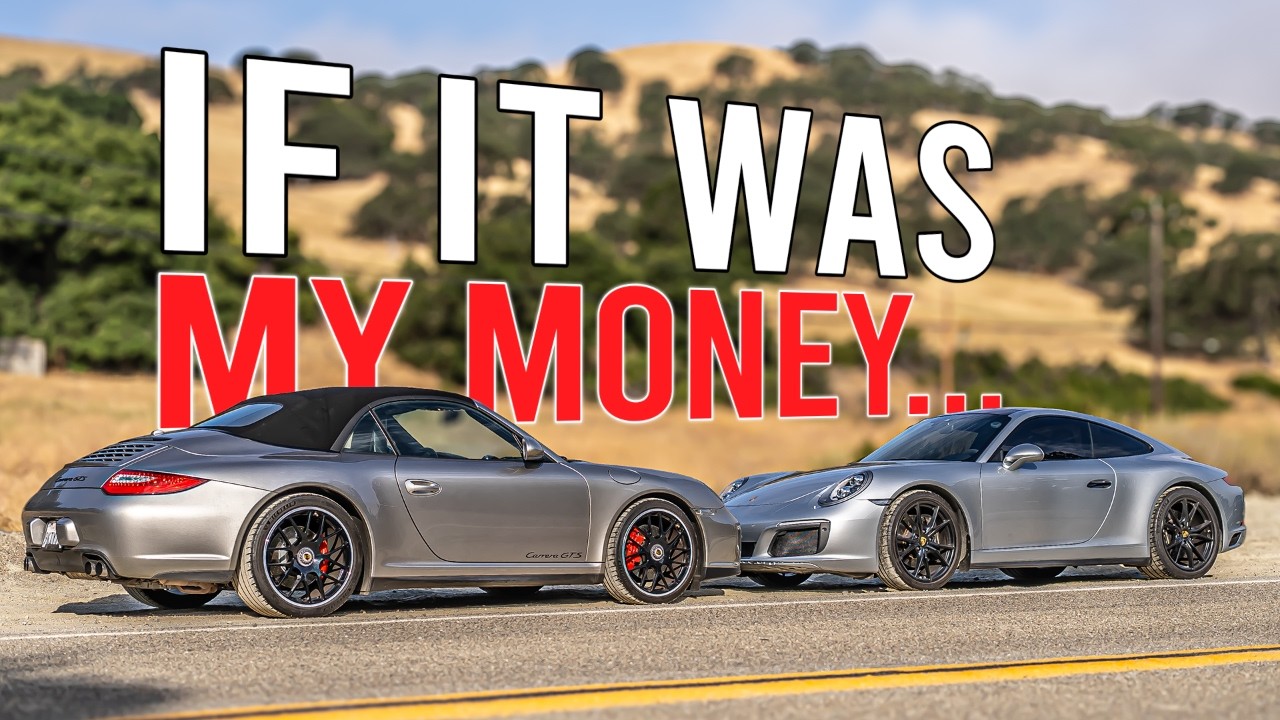 Porsche 911 GTS Cabriolet (997.2) vs 911 Carrera (991.2) | Older High Trim vs Newer Base Trim