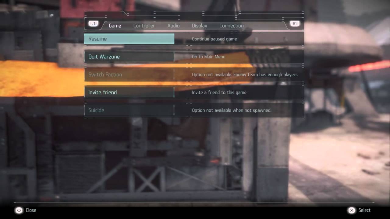 KILLZONE SHADOW FALL PS4 gameplay (M55 RUMBLER)