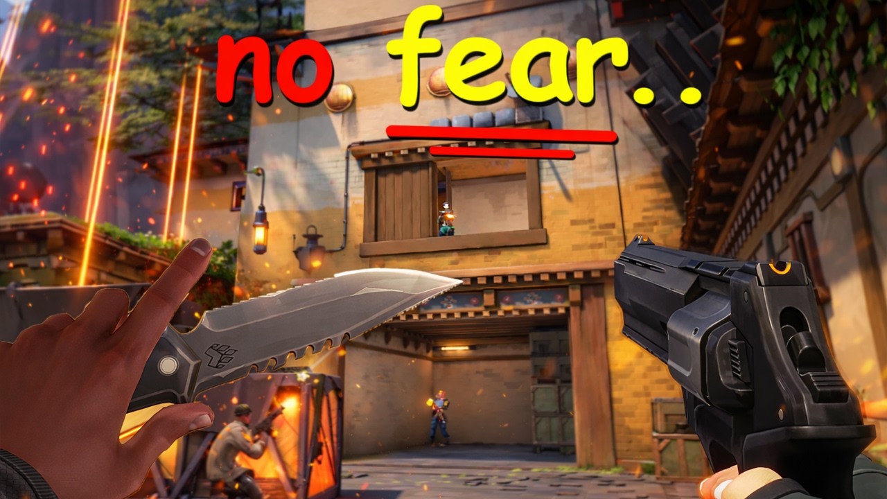 I played rank without FEAR in Valorant