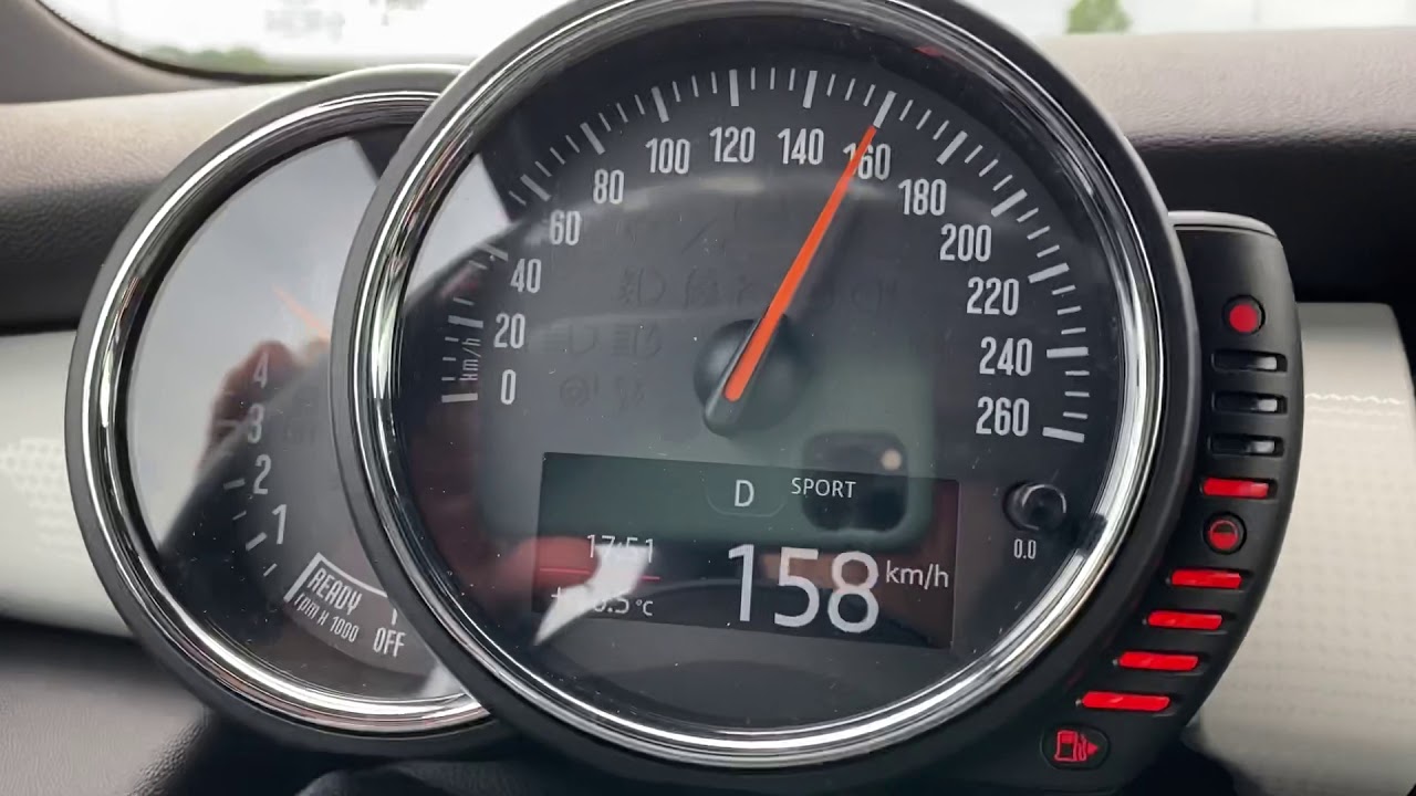Mini Cooper S F56 Stage 1 100-200 km/h acceleration
