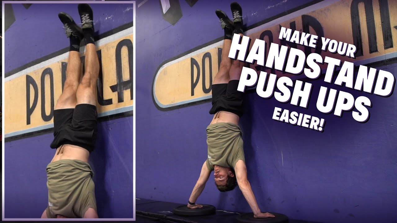 Make Your Handstand Push Ups EASIER!