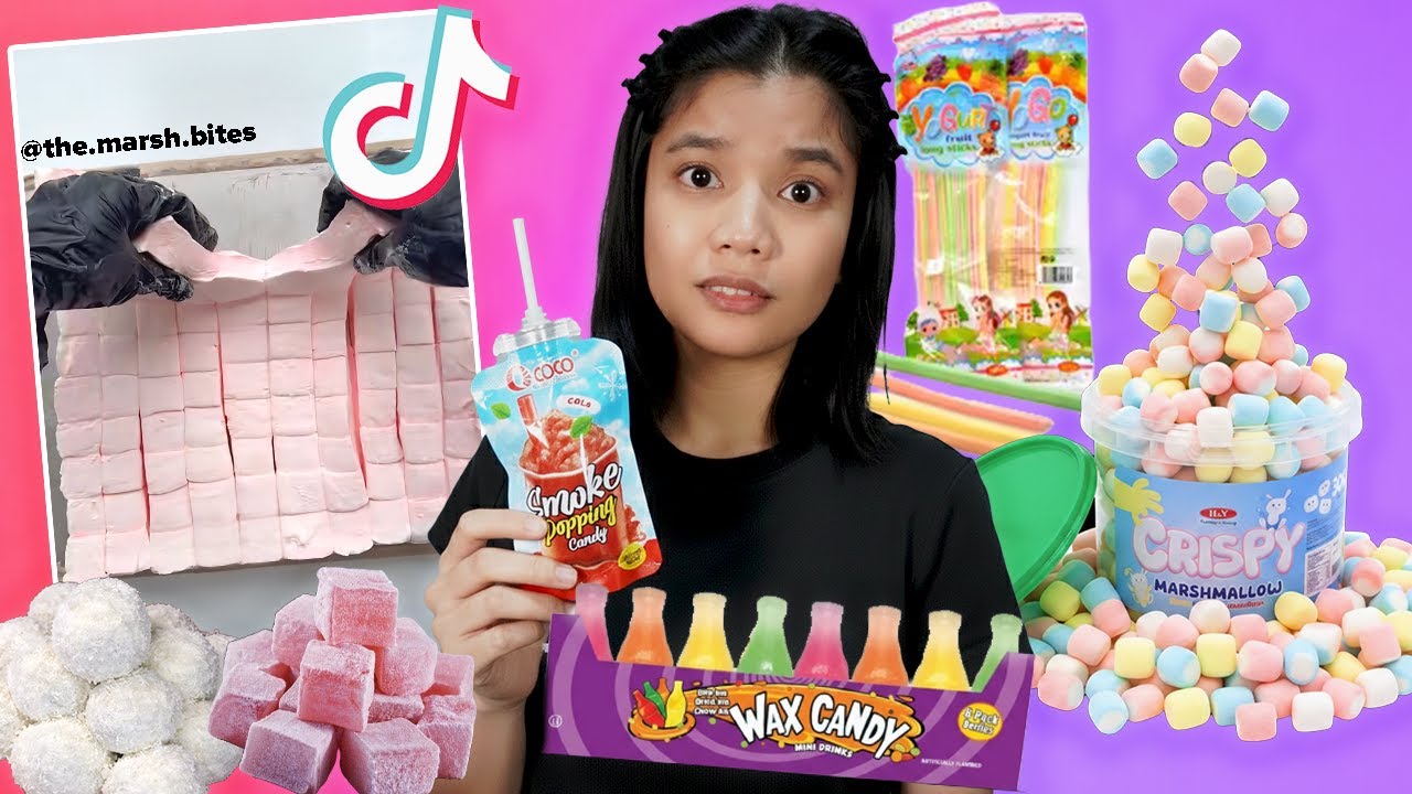 RATING TIKTOK VIRAL CANDIES AND MARSHMALLOWS! (Part 2)