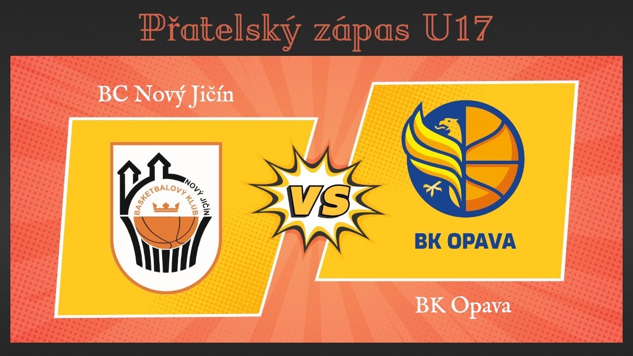 BC Nový Jičín vs BK Opava | Friendly  Full Game Basketball Match | AliDa-basket