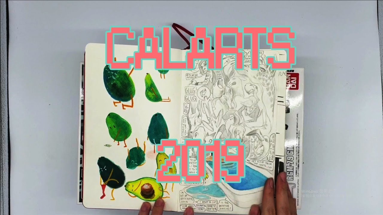 ACCEPTED ! calarts sketchbook 2019