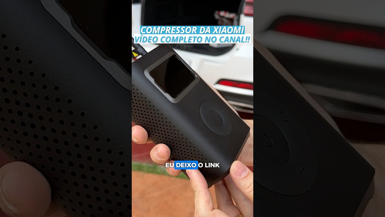 Review completo no canal! 🎬👇🏼#Tecnologia #Xiaomi #Compressor #Review