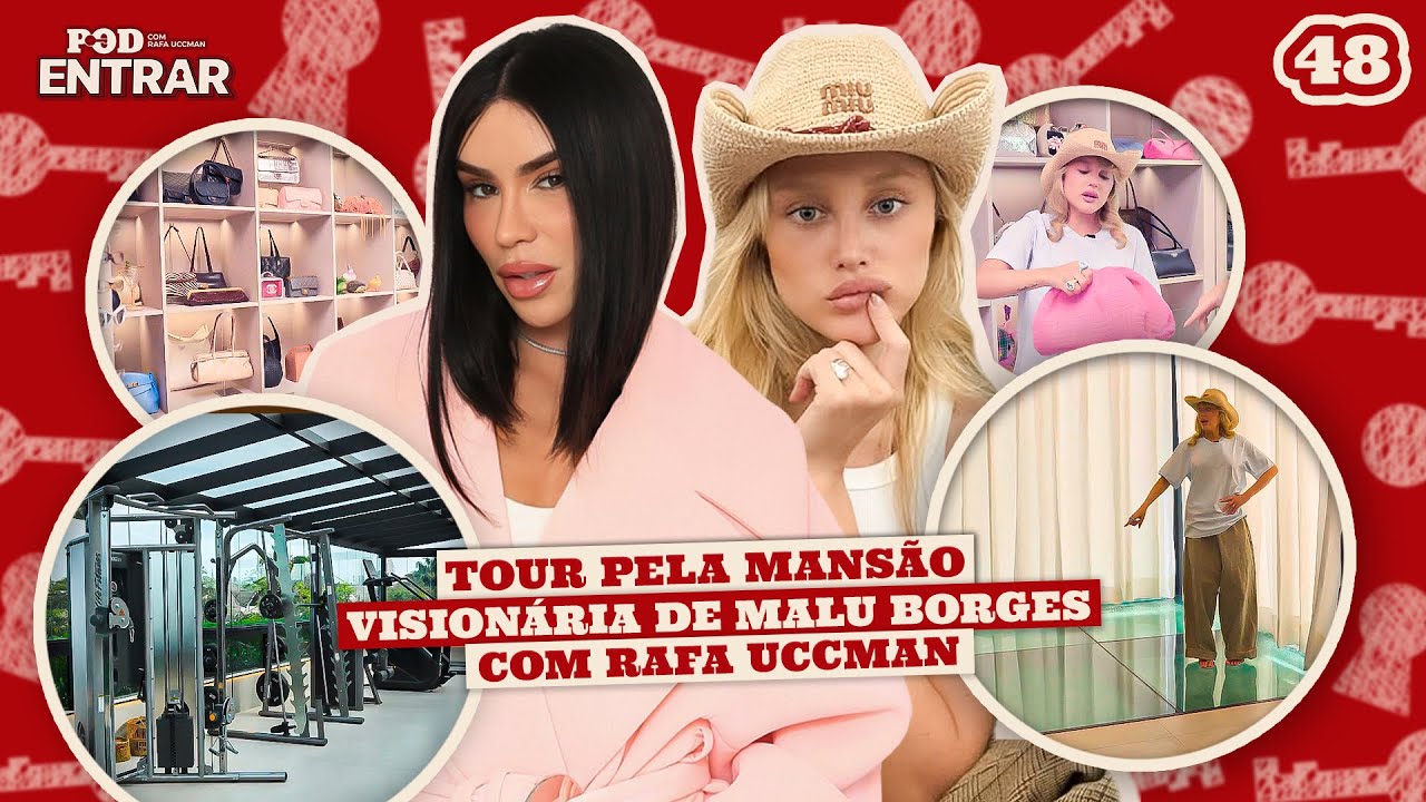 POD ENTRAR: Tour pela mansão visionária de Malu Borges com Rafa Uccman
