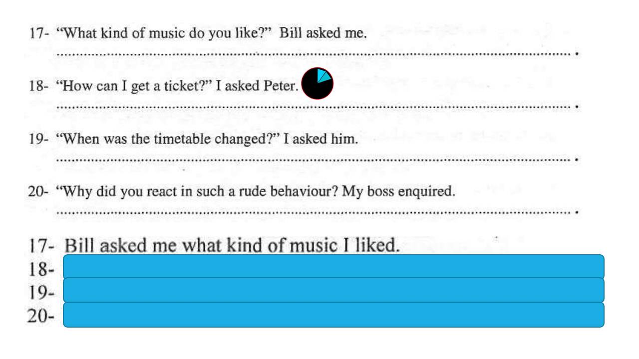Reported Speech Exercises - Easy English Lesson