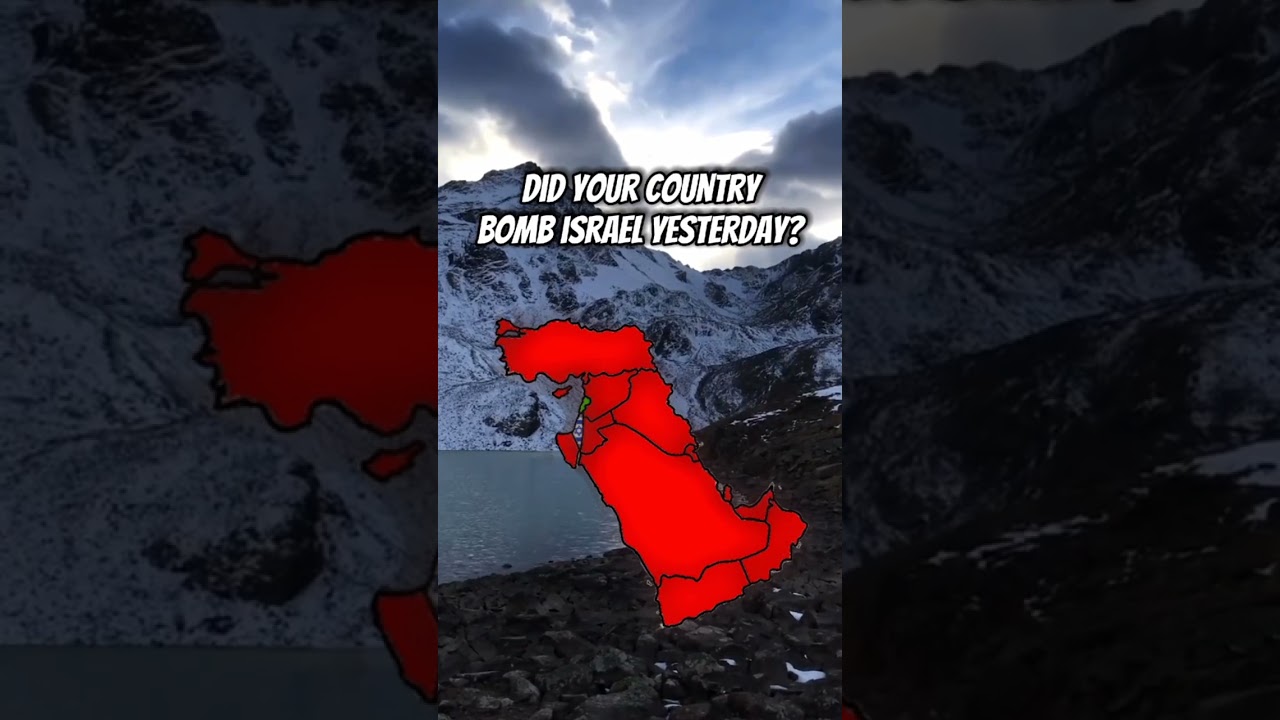 Did your country bomb Israel yesterday? #palestine #map #mapping #algeria #puf