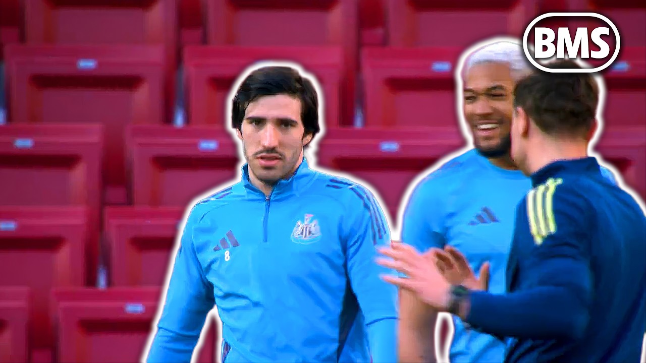 NEWCASTLE READY FOR BARCELONA AT CAMP NOU! 💪 | Barcelona v Newcastle