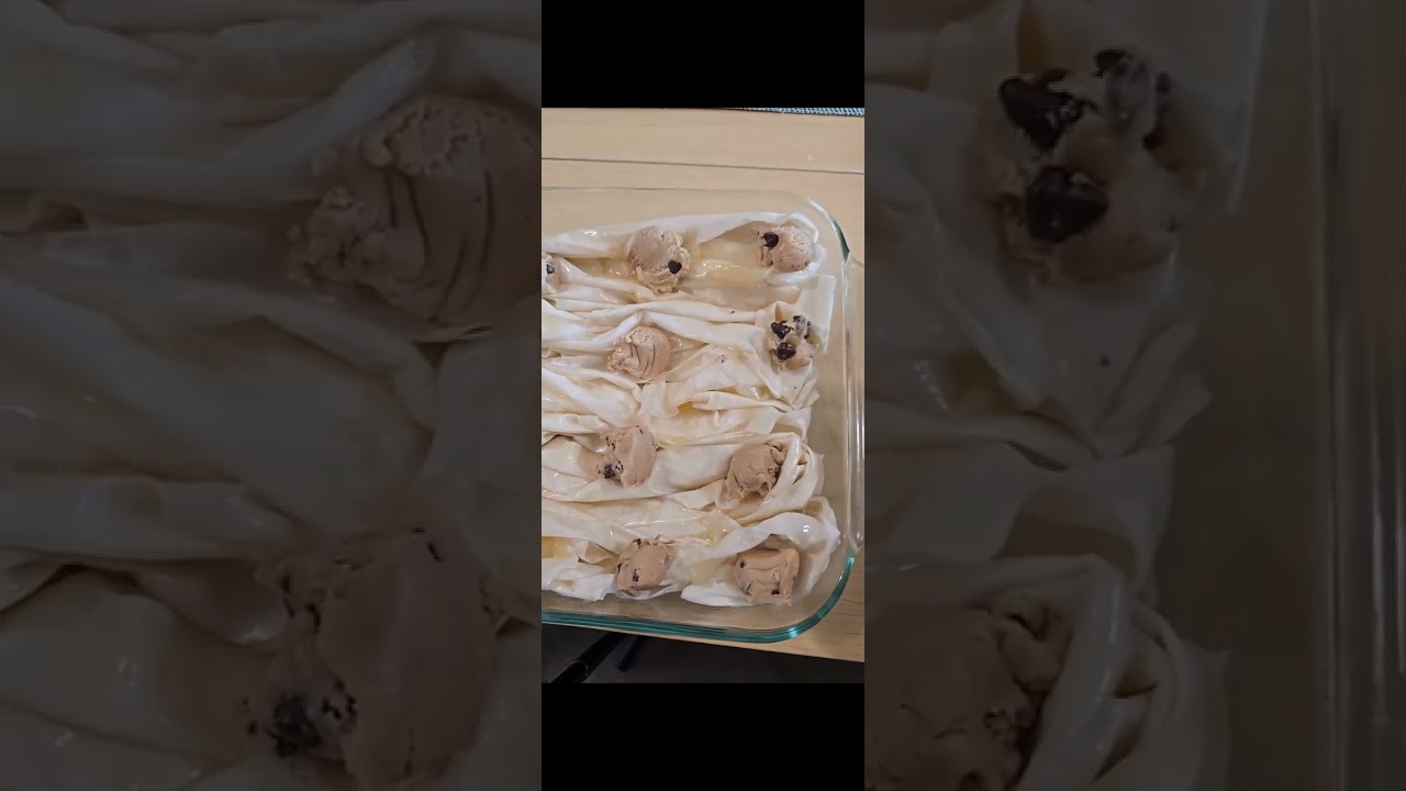 Cookie Dough Crinkle😋 #newvideo #easyrecipe #hobbitkitchen #delicious 