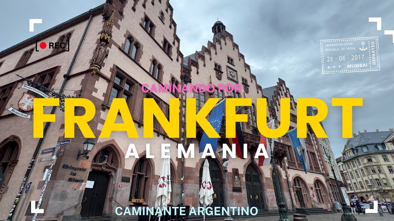 Frankfurt Alemania WALKING TOUR